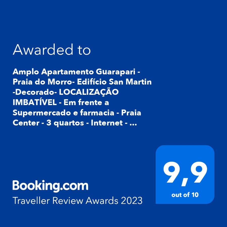 Apartment San Martin: Do Morro Beachfront With Parking *